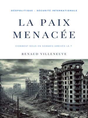 cover image of La paix menacée